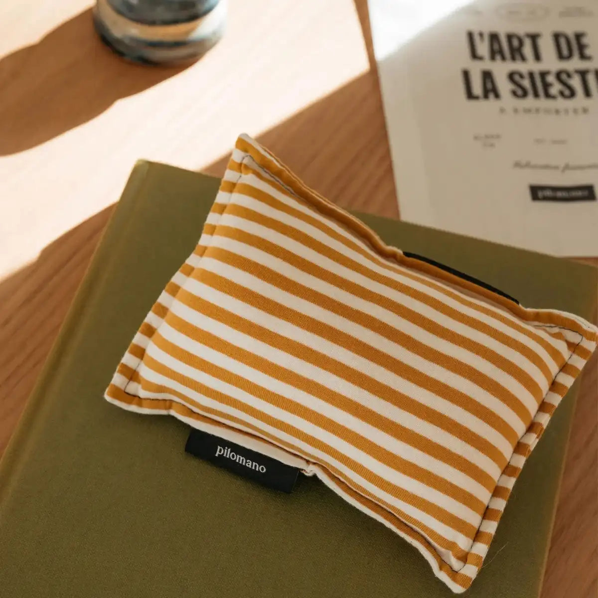 Petits oreillers de voyage Pilomano - Pack duo côté plage