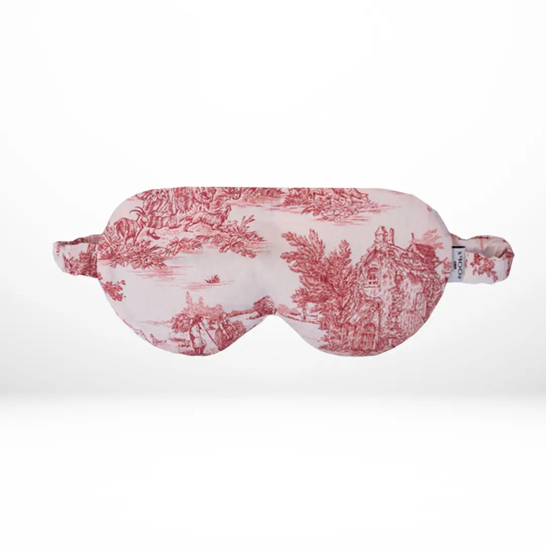 Masque de sommeil made in France Luna - Toile de jouy