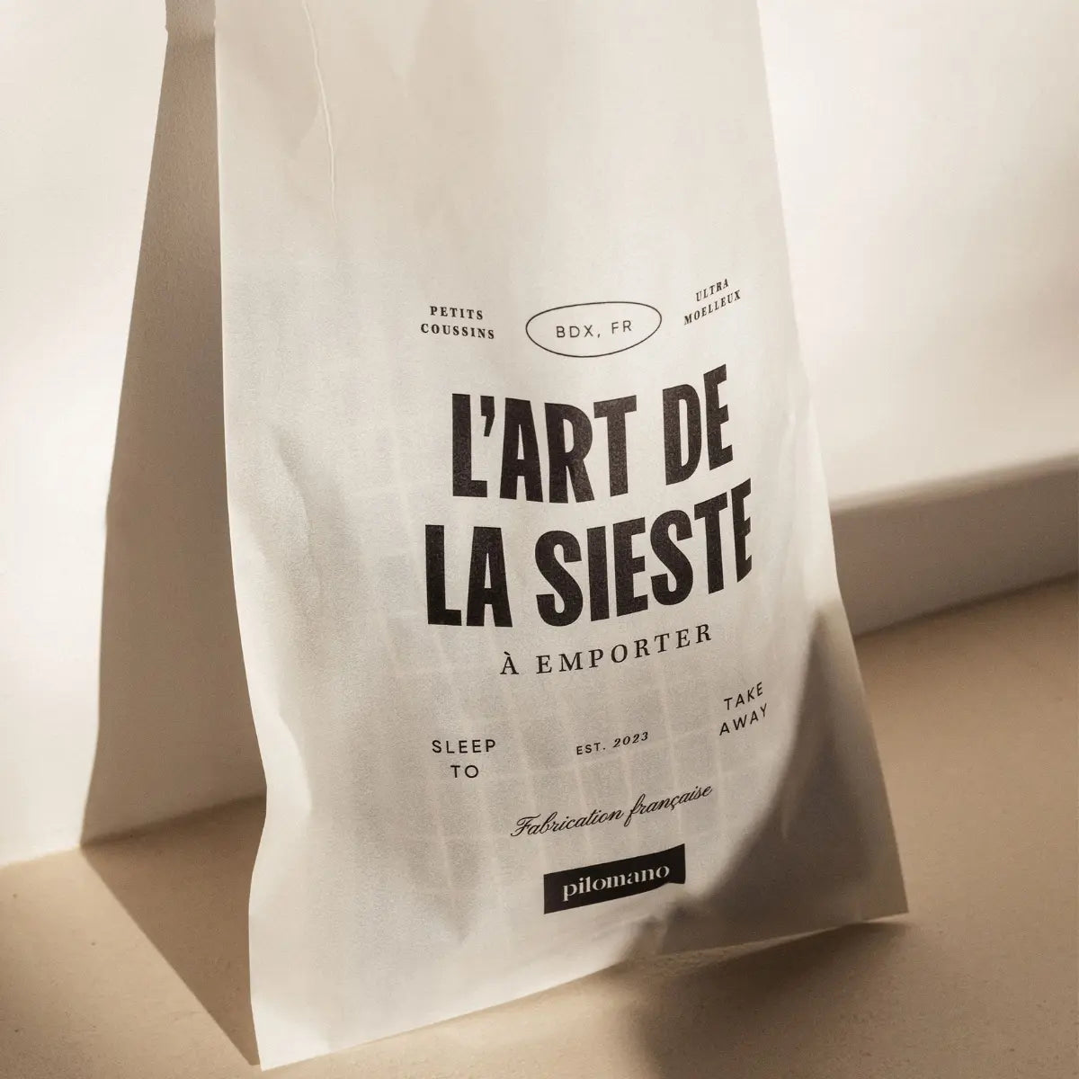Petits oreillers de voyage Pilomano - Pack duo côté plage