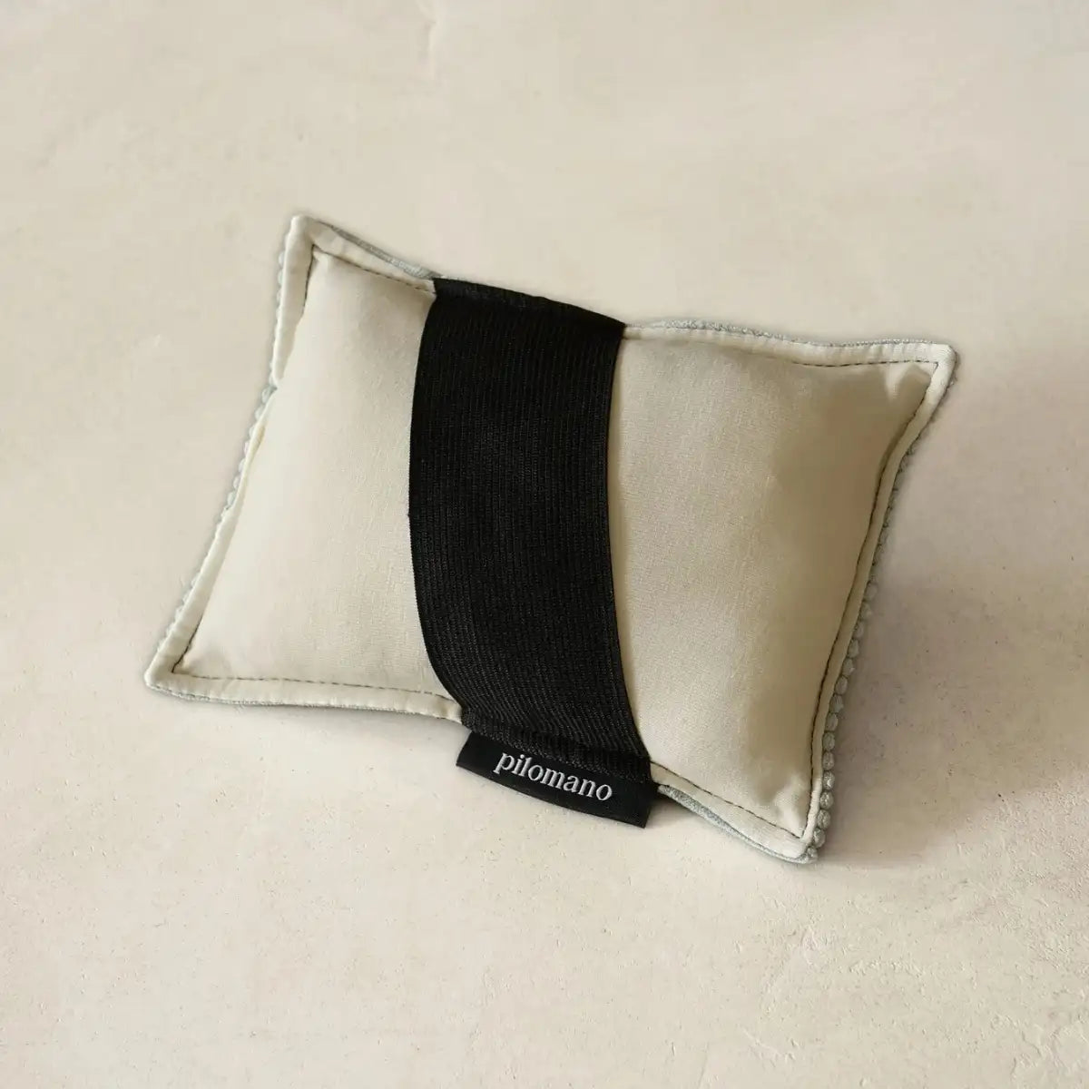 Petit oreiller de voyage Pilomano - Velours Sauge